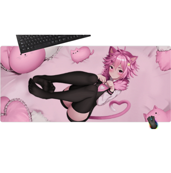 NyaruVT "Cuddly" Mouse Pad XL