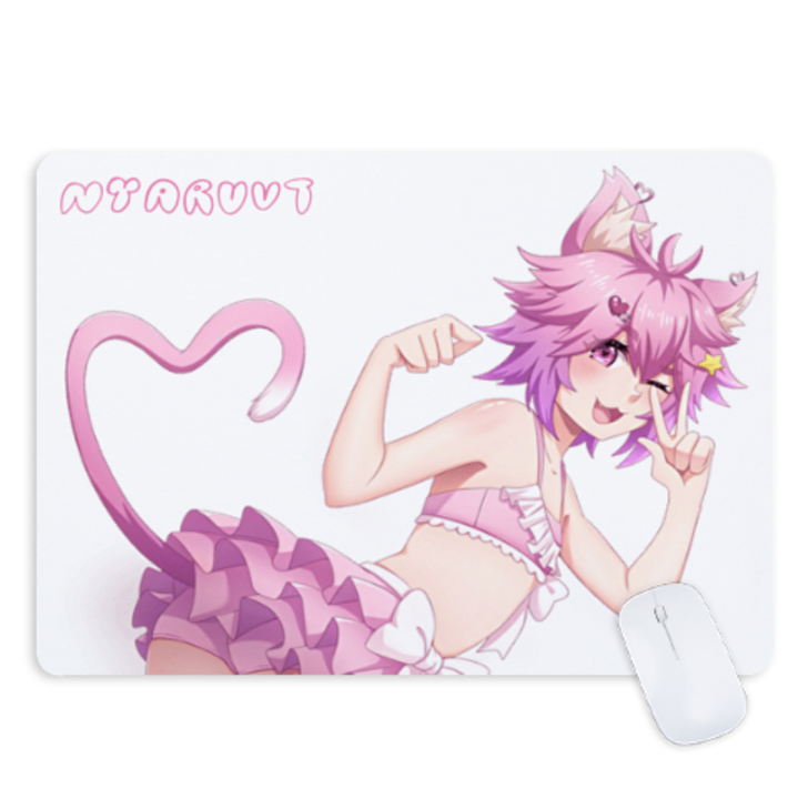 NyaruVT "Bath Time" Mouse Pad (Small)